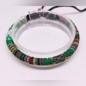 Men's Bracelet Striped Punk New f33